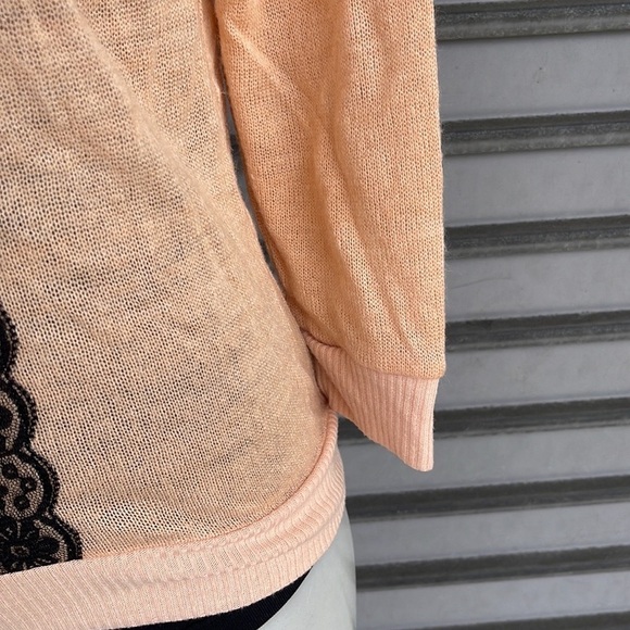 Live To Be Spoiled Cardigan Sweater Zip Up Size L - Picture 7 of 9